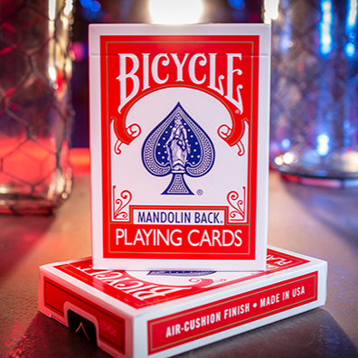 GT Speedreader Marked Deck Standard Version (Bicycle 809 Mandolin Red) Plus Online Effect